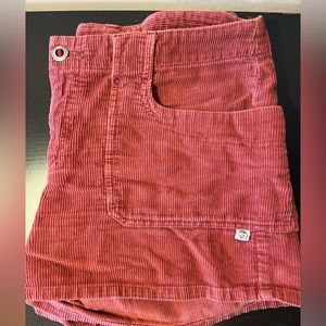 Patagonia corduroy shorts Burgundy sz10